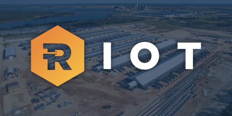 Riot Platforms 增持 667 枚比特幣，總持有量達 17,429 枚