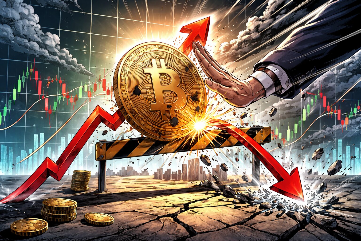 漲勢遇阻？分析：比特幣反彈恐在 7.5 萬至 8.5 萬美元遭遇阻力