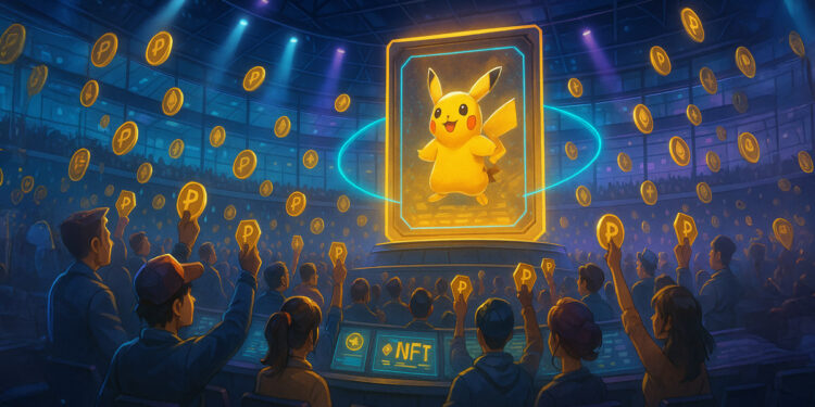 迎接 30 週年！「代幣化」寶可夢卡牌交易市場正夯，單週收益 538 萬美元