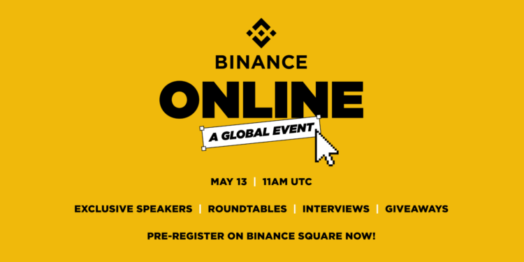 幣安 5 月 13 日舉辦「Binance Online」，匯聚加密、金融與科技領域重量級講者