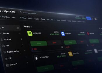 Polymarket 永續期貨上線！加密貨幣、黃金與原油最高 20 倍槓桿