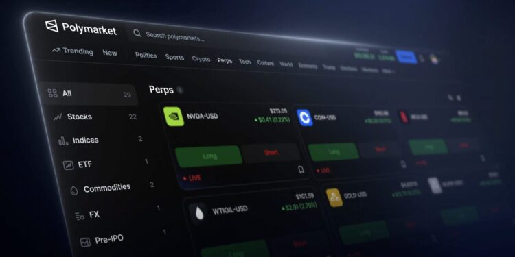 Polymarket 永續期貨上線!加密貨幣、黃金與原油最高 20 倍槓桿